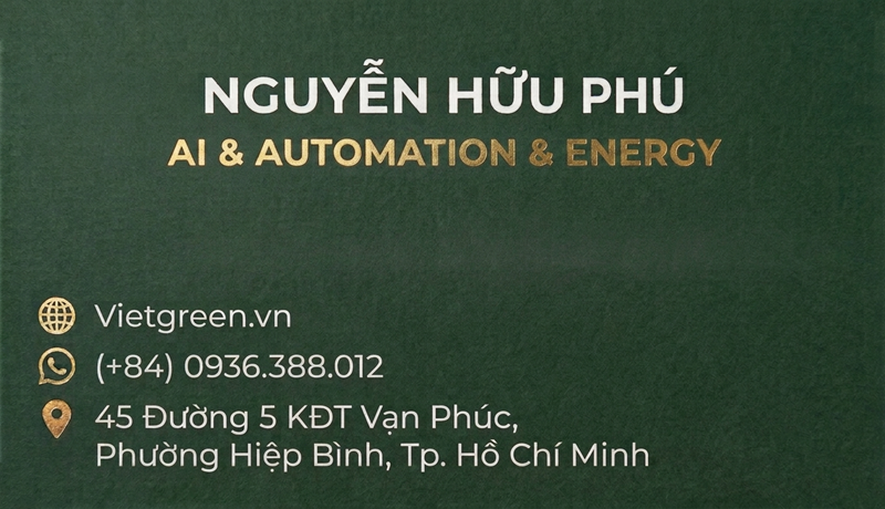 Namecard Việt Green